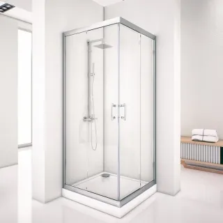 Душевой уголок Aquanet Alfa Cube NAA1142 168416 90x90 см стекло прозрачное профиль хром